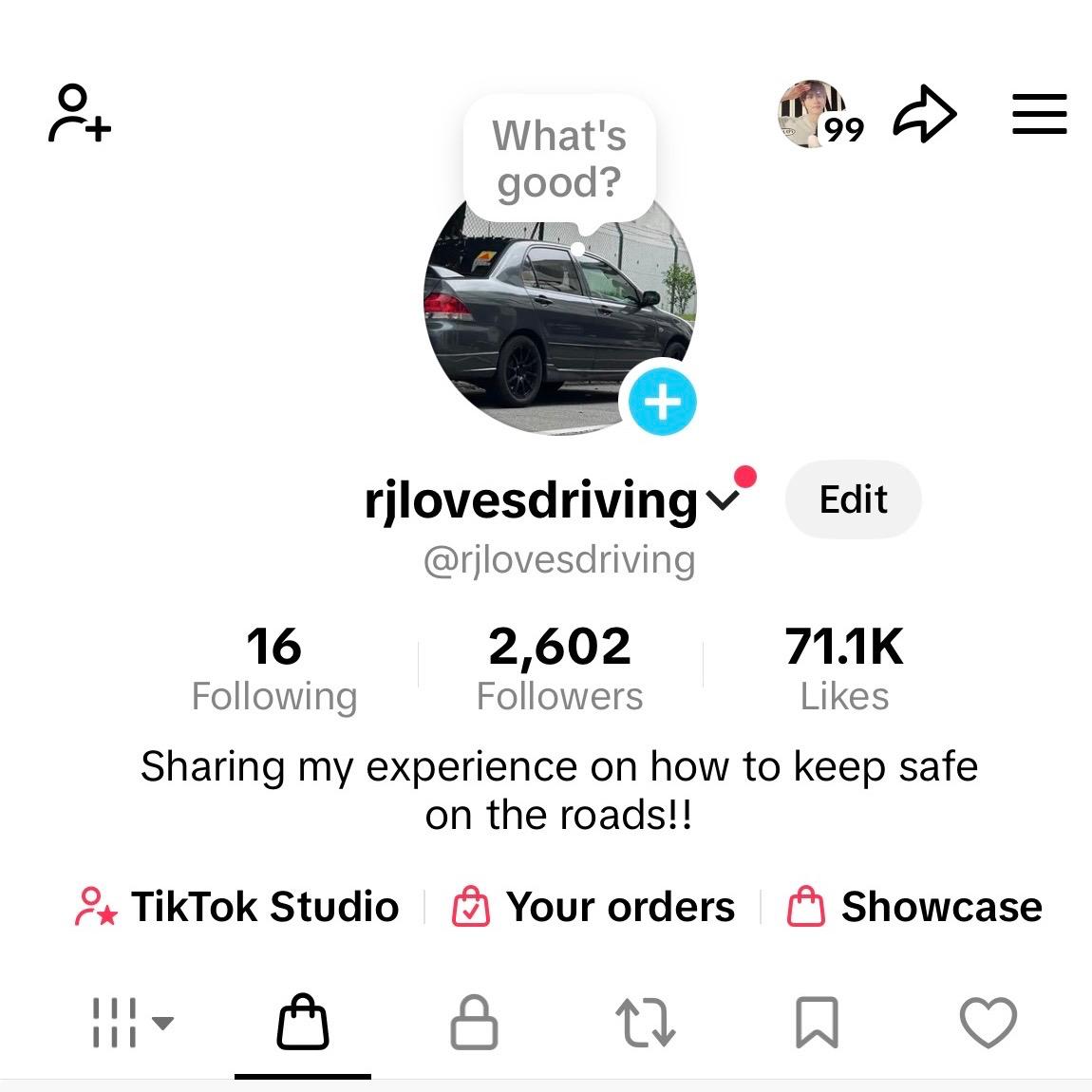 Driving Safety TikTok